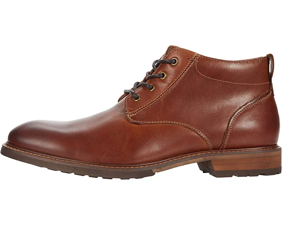 Lodge Plain Toe Chukka Boot Florsheim, smooth chestnut